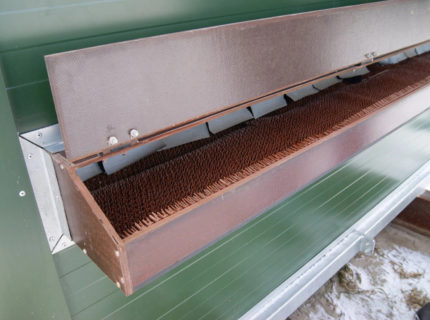 Zbiór jaj kurnik mobilny